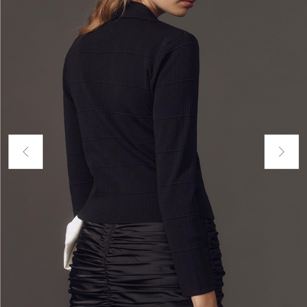 Anthropologie Maeve Collared Cardigan Sweater - Picture 5 of 12